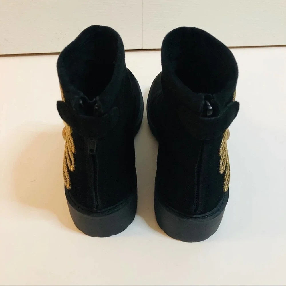 𝅺LINEA Paolo Suede Tanzi Bootie 7.5 New Without Box - Picture 9 of 12